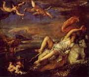 TIZIANO Vecellio, Rape of Europa art